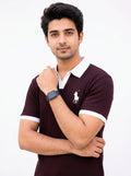 RIB KNIT POLO
